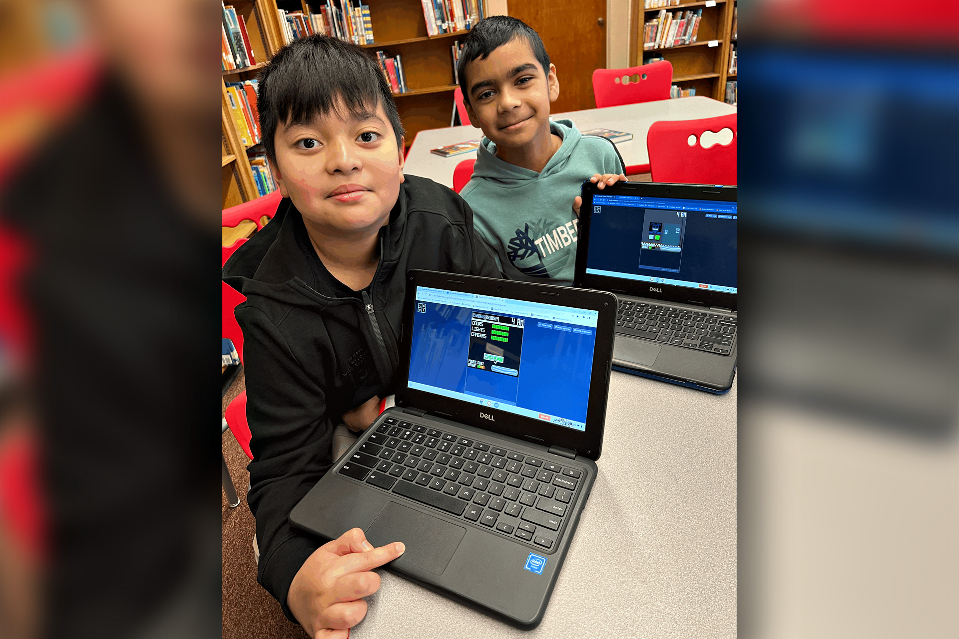 The fourth and fifth-grade students at Gardiners Avenue Elementary School were given the opportunity to learn the coding behind computer programming.