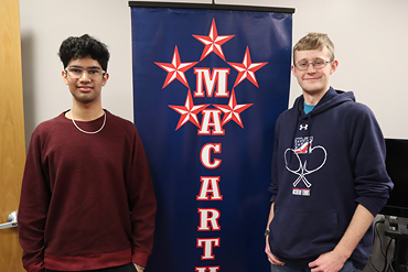 General Douglas MacArthur High School is thrilled to announce its Class of 2024 valedictorian and salutatorian. Zarif Jamal was named the valedictorian, while Benjamin Campbell was named the salutatorian.