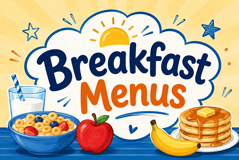 Breakfast Menus