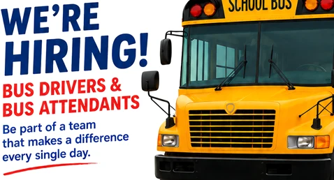 Join Our Team! We're Hiring Bus Drivers and Attendants! Join Our Team! We're Hiring Bus Drivers and Attendants!