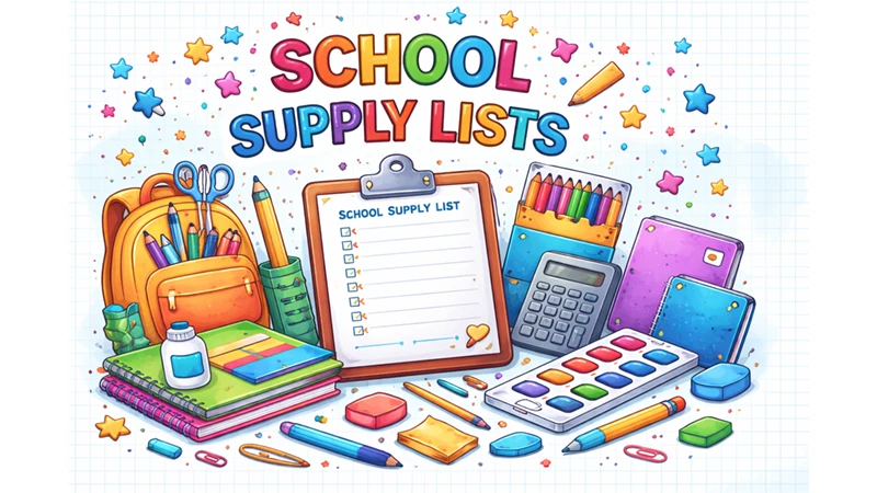School Supply Lists
