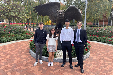 Congratulations to MacArthur Science Research students Caitlyn Barry, Zarif Jamal, Vincent McCormack, Jolie Naidus and Matthew Wlazlo for their poster presentations at the Middle States Association of American Geographers.