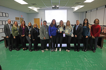 Several exceptional students from Division Avenue and General Douglas MacArthur high schools received special recognition at the Nov. 29 Levittown Board of Education meeting.