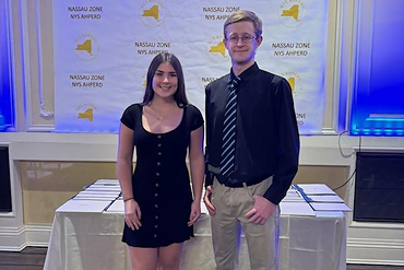 Two outstanding seniors at General Douglas MacArthur High School in the Levittown School District earned countywide honors for their leadership on and off the field.