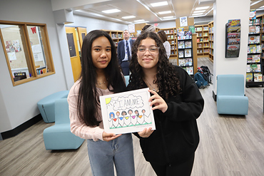 Leilani Drax and Diana Wahppa were proud to become authors through a story focused on positivity.