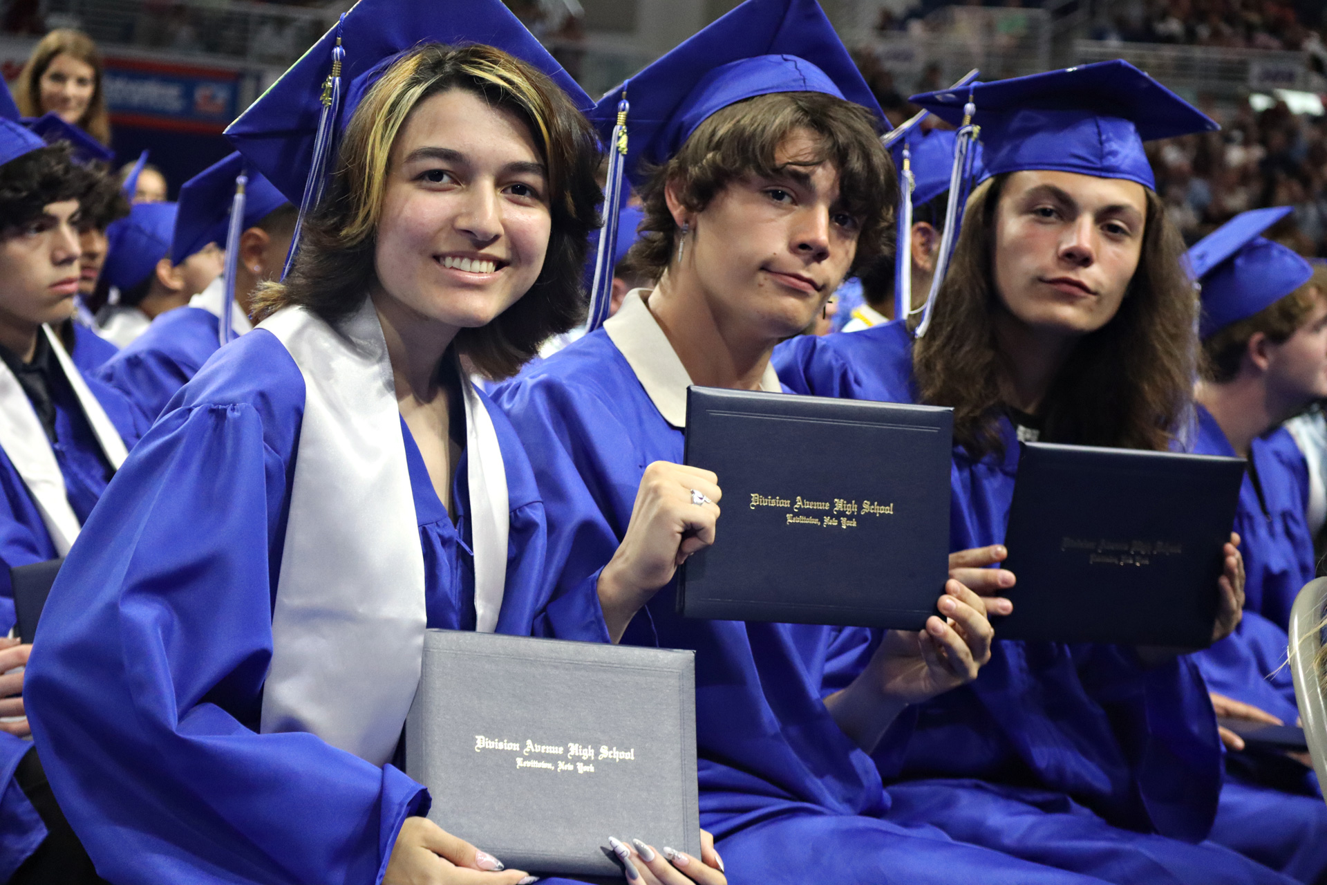 Graduates showed their pride in reaching a momentous milestone.