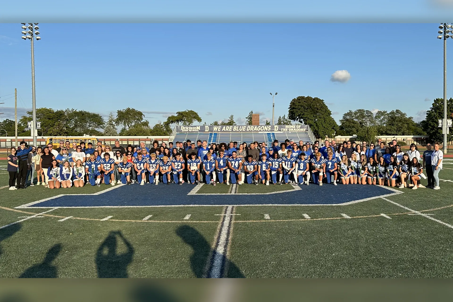 It was a night of triumph on and off the field for the Division Avenue High School community as the annual homecoming parade and game returned on Sept. 20.