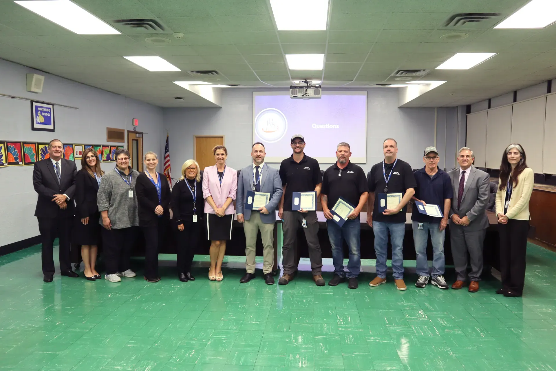 Levittown Thanks Its Buildings And Grounds Crew