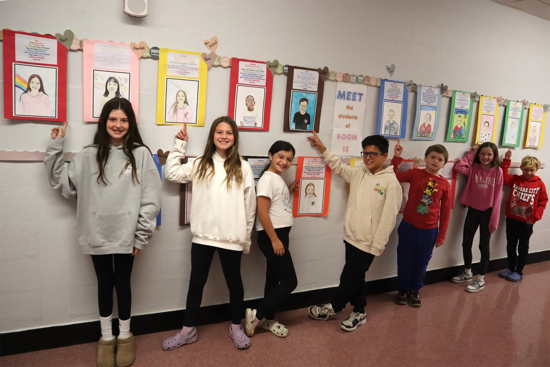 Bookended by their first and last names, poems crafted by fifth graders at Lee Road Elementary School in the Levittown School District acted as a window into each student's interests and aspirations.