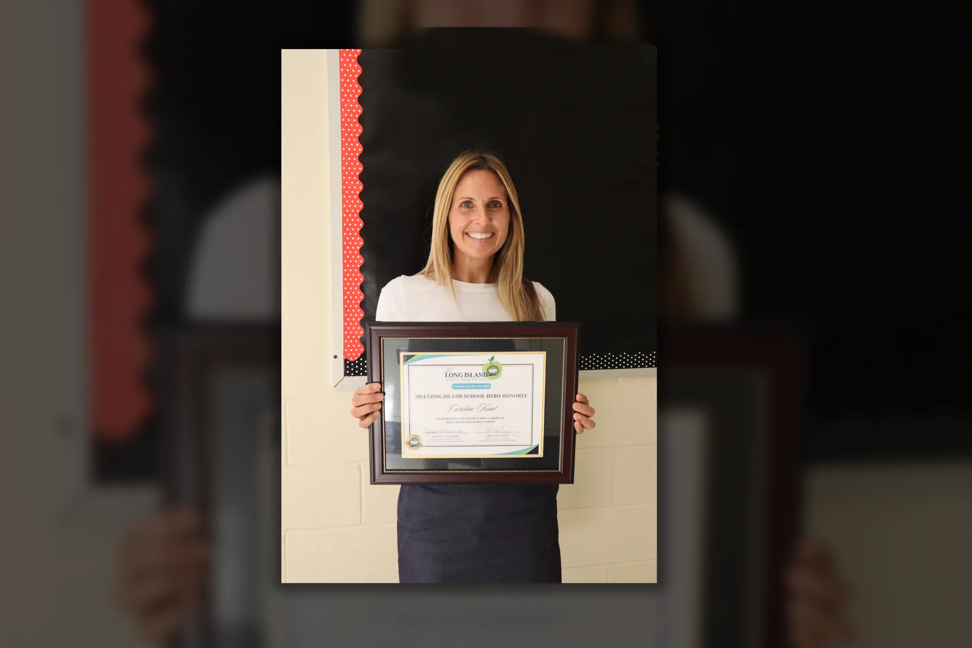 Salk Middle School Teacher Named "School Hero"