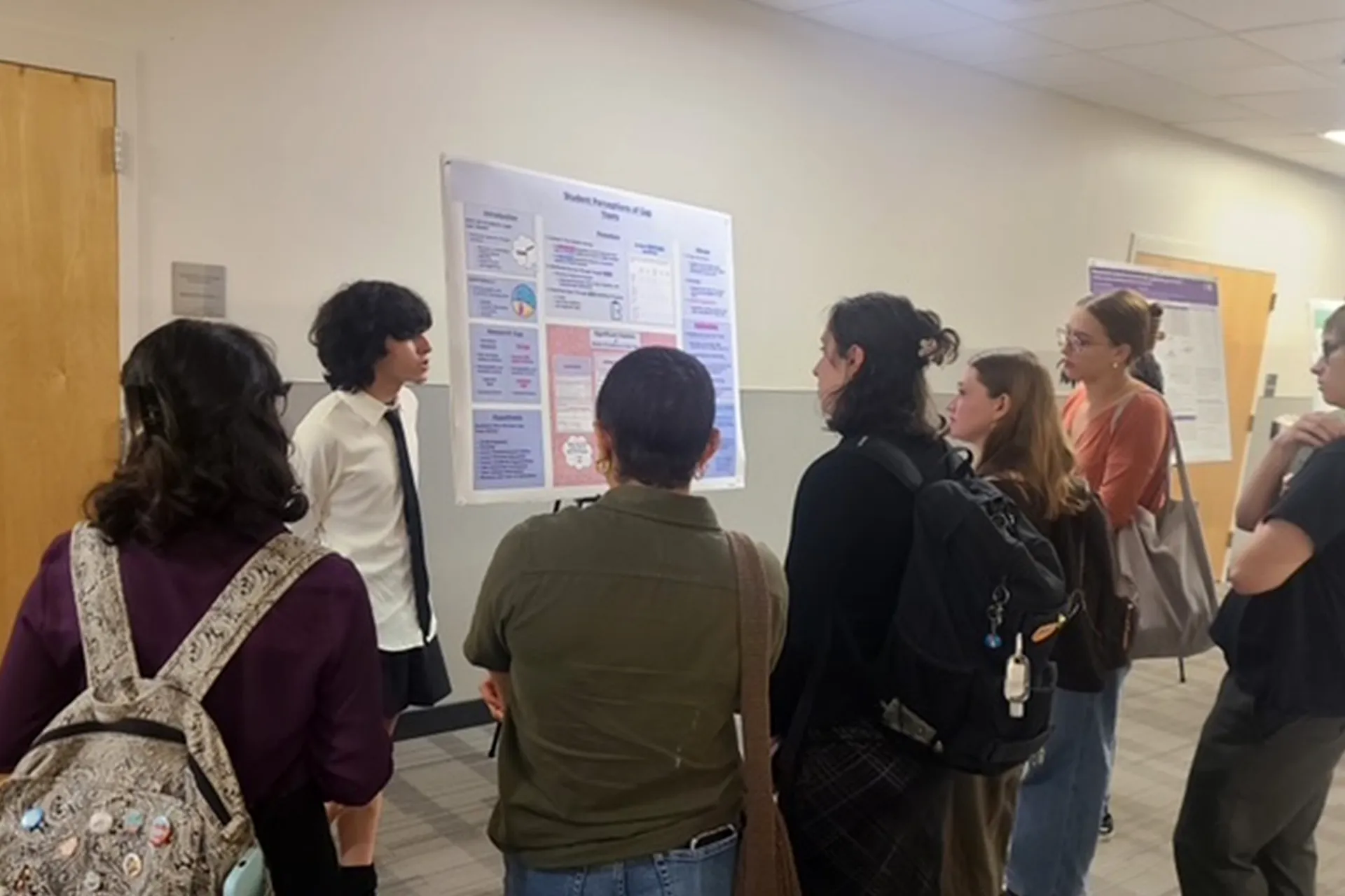 Congratulations to MacArthur Science Research students James Colella and Oscar DeGus for their poster presentations at the Middle States Association of American Geographers.