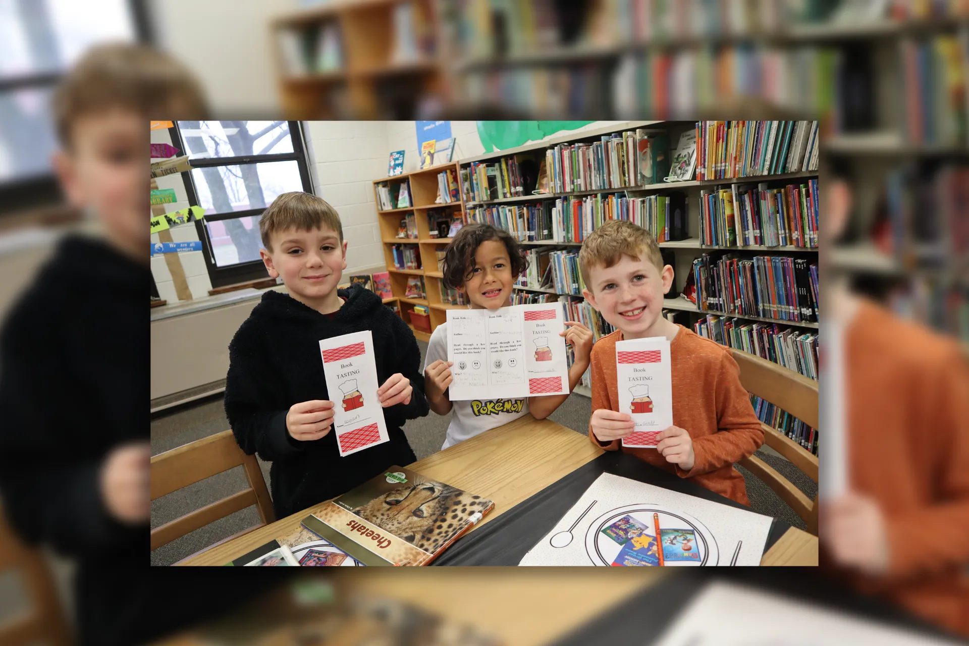 Reading Becomes A Dining Experience At Abbey Lane Elementary