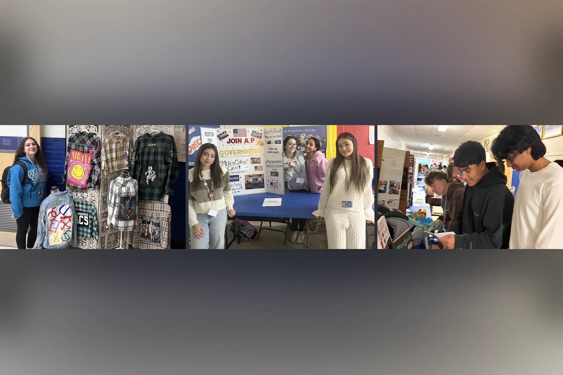 DAHS' annual elective fair was a big hit, drawing an impressive turnout of enthusiastic students.  The hallways were buzzing as everyone wandered from table to table, exploring everything from robotics and digital art to culinary and CPR classes.