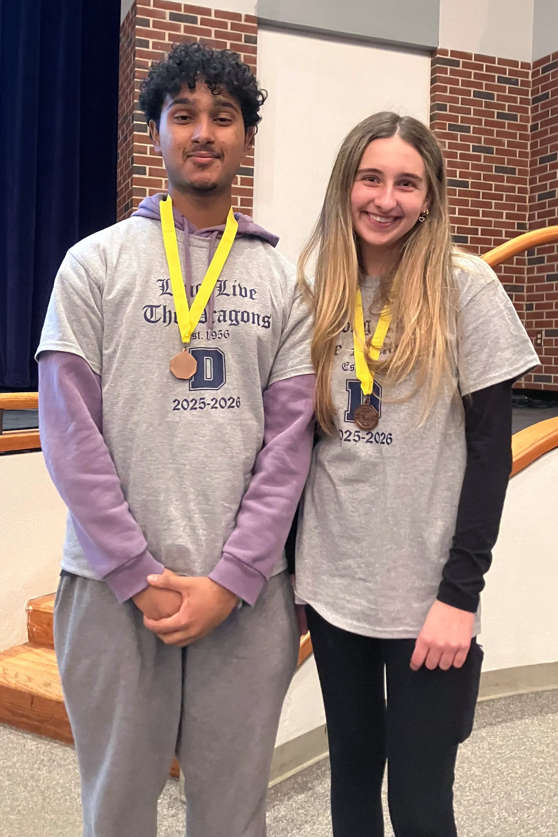 3rd place in Disease Detectives - Surya Das and Riley Cunningham