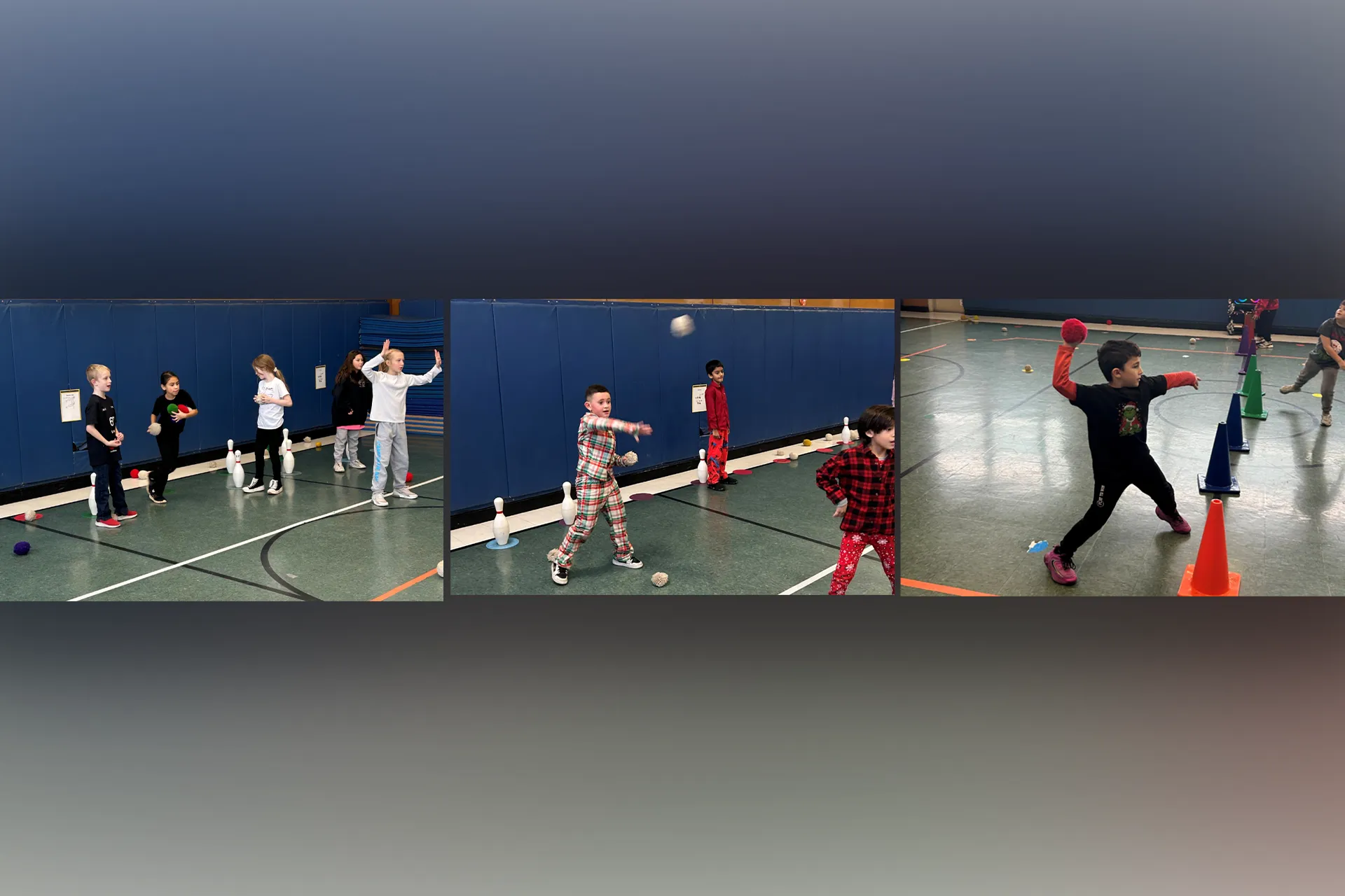 Mr. Bechhoff's Physical Education classes have been in Holiday Spirit playing "Battle for Whoville".