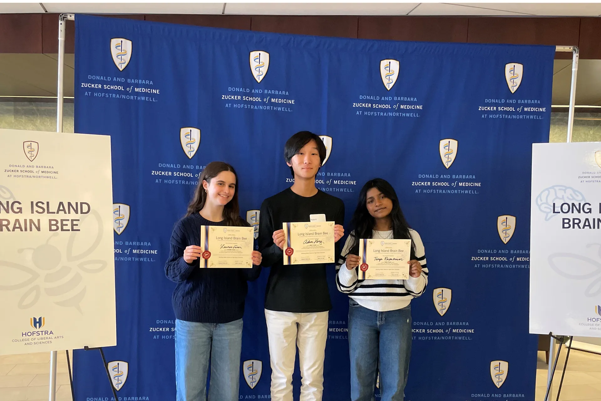 DAHS Student Wins Long Island Brain Bee