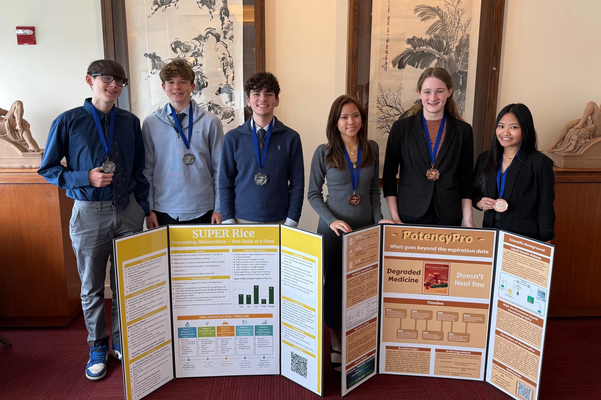 MacArthur Research Students Know Chemistry Matters!