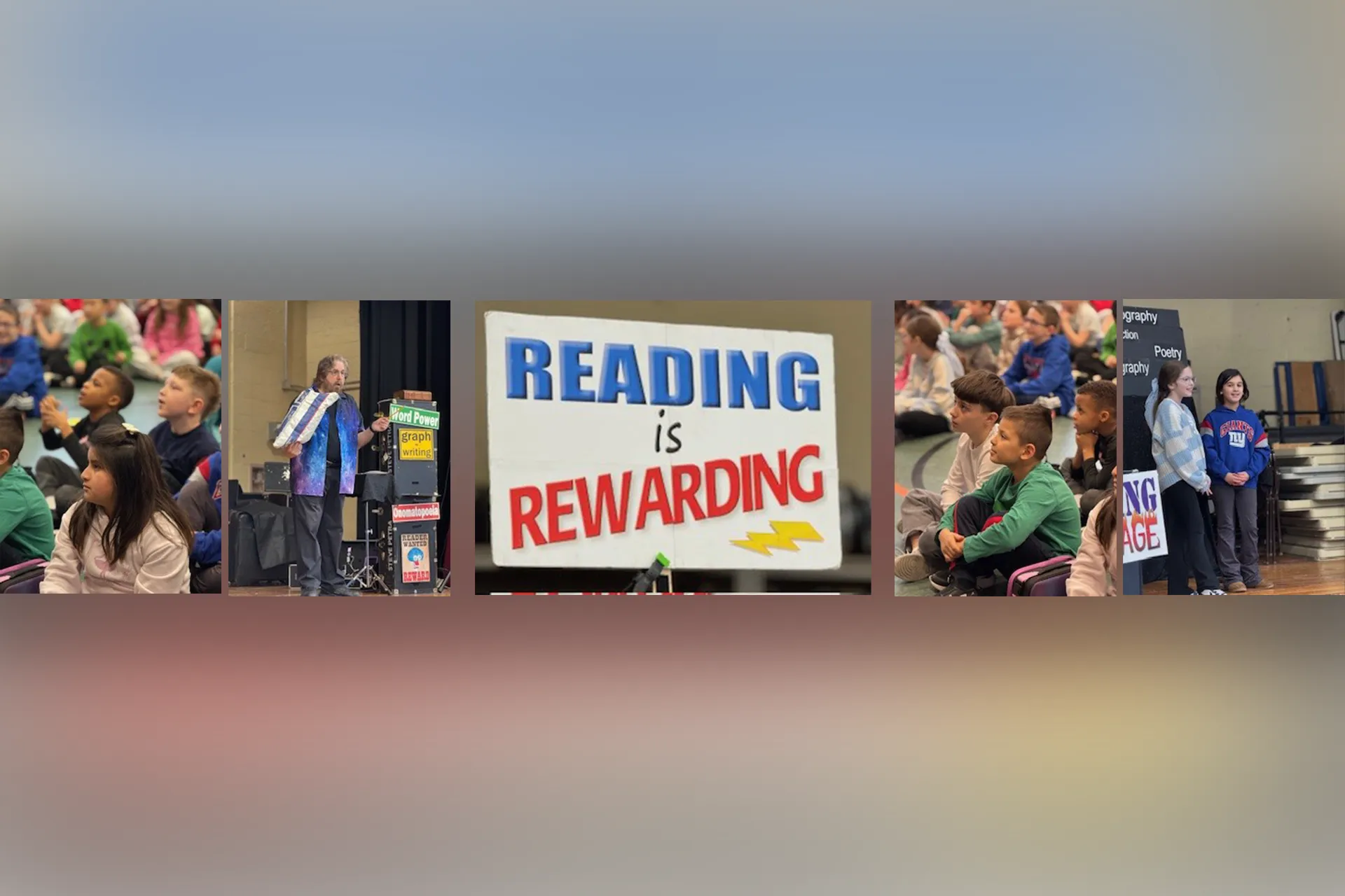 Mrs. Meltzer's Third Graders Enjoyed an Interactive Reading and Literacy Assembly #booklove