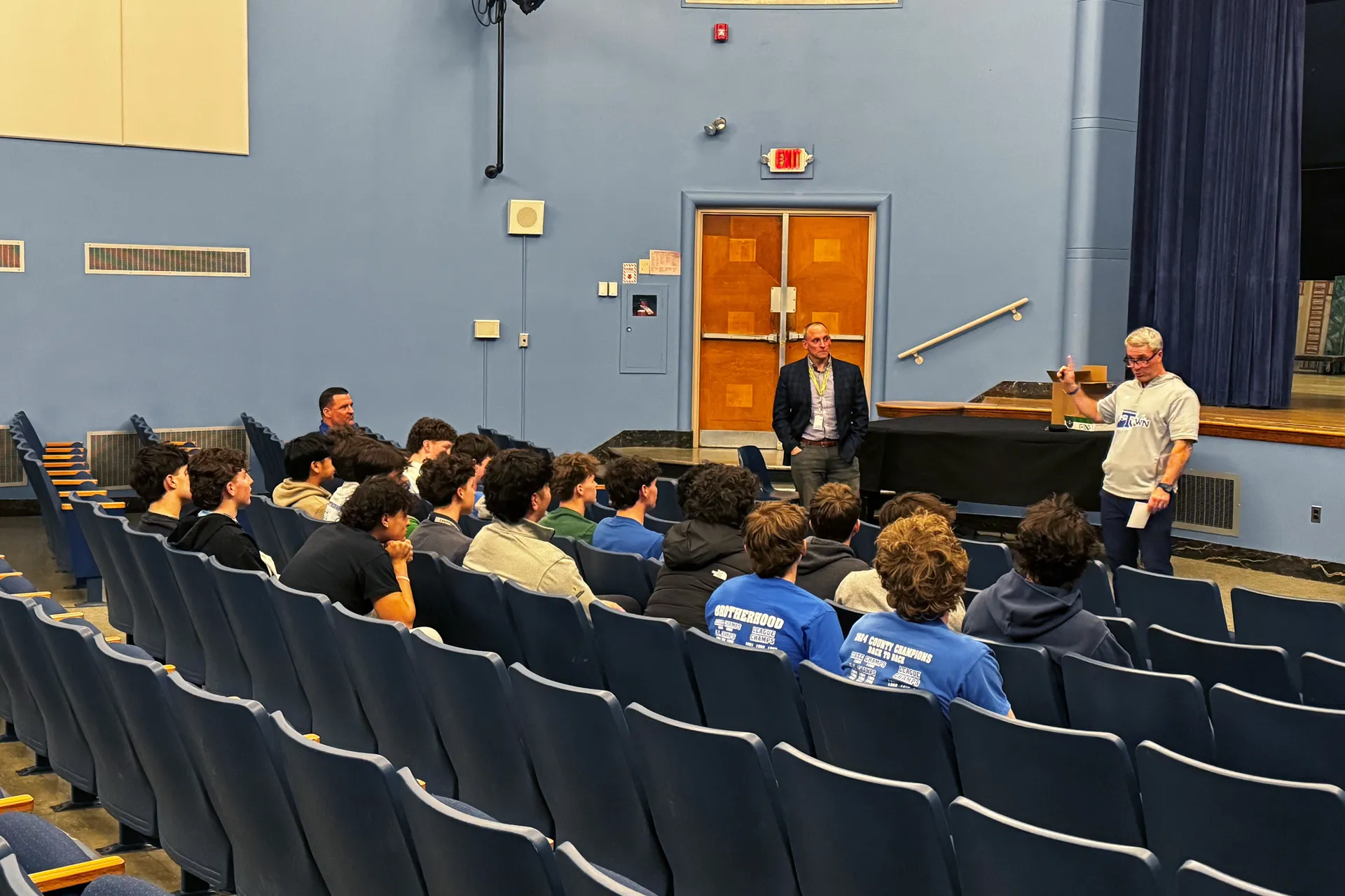 DAHS Alumni Dr. Shawn Fagan: Athlete, Scholar, and Leader Returns to Speak With Varsity Baseball - image003