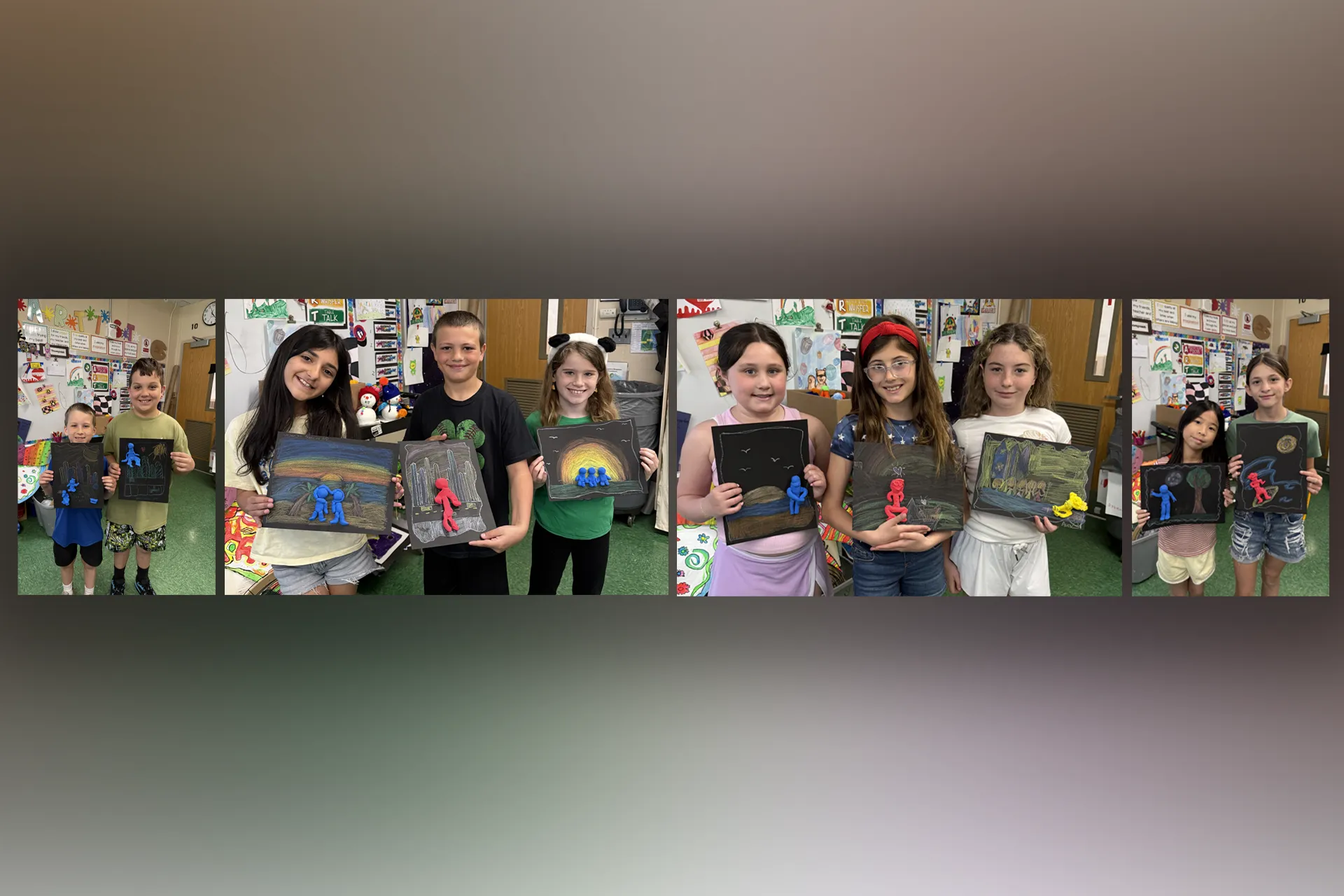 Lee Road Students Create Characters Full of Movement and Joy