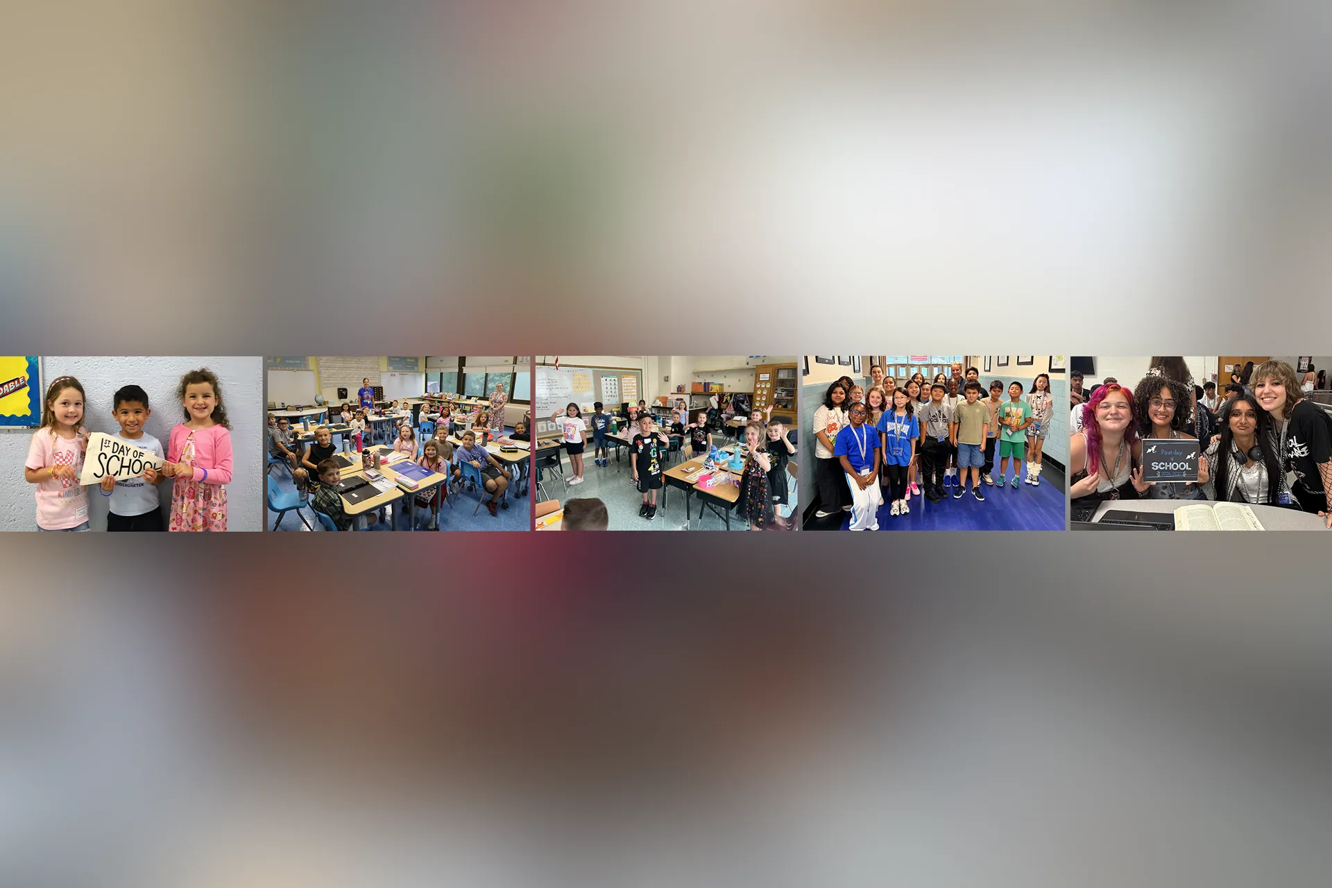 Hundreds of students across 10 buildings in the Levittown School District returned for the first day of a new year on Sept. 1, ready to take on challenges and new adventures.