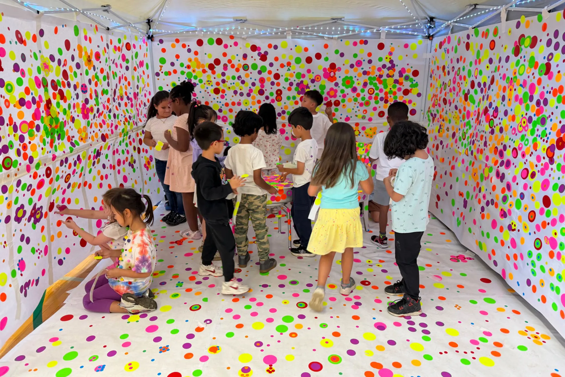 Northside School Students "Make Their Mark" on International DOT Day - image001
