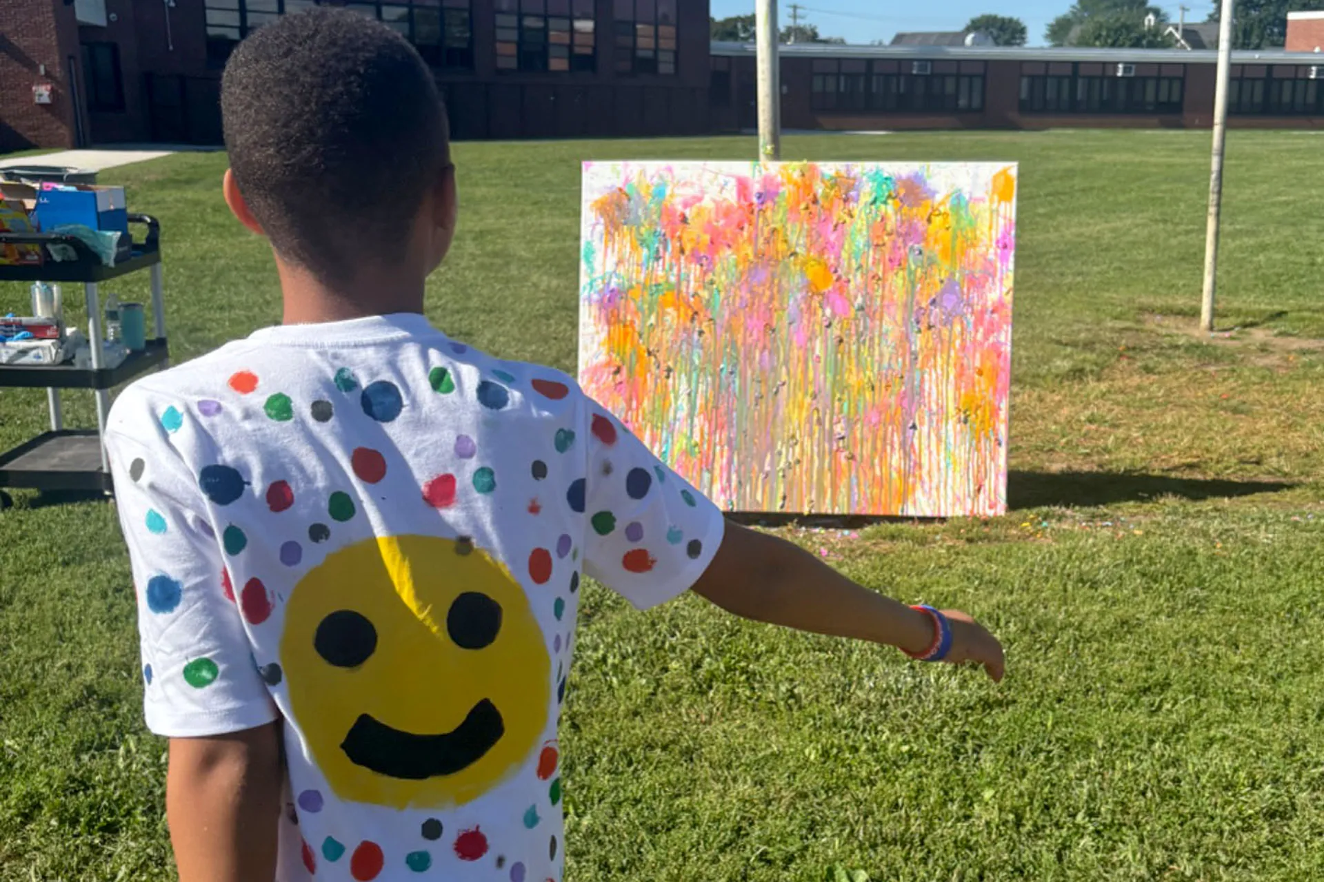 Northside School Students "Make Their Mark" on International DOT Day - image004