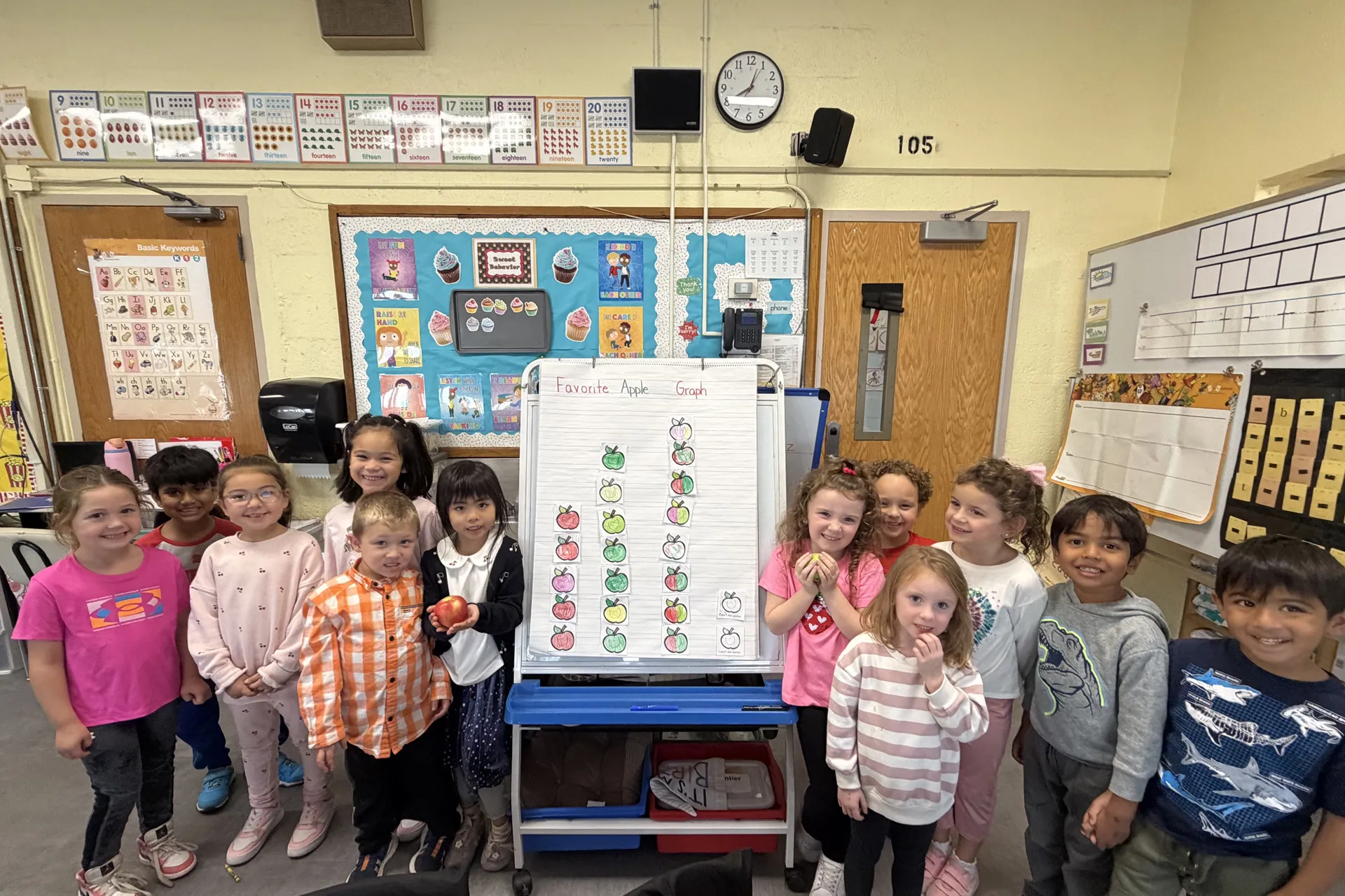 Kindergartners Take A Bite Out Of Science And Math - image001