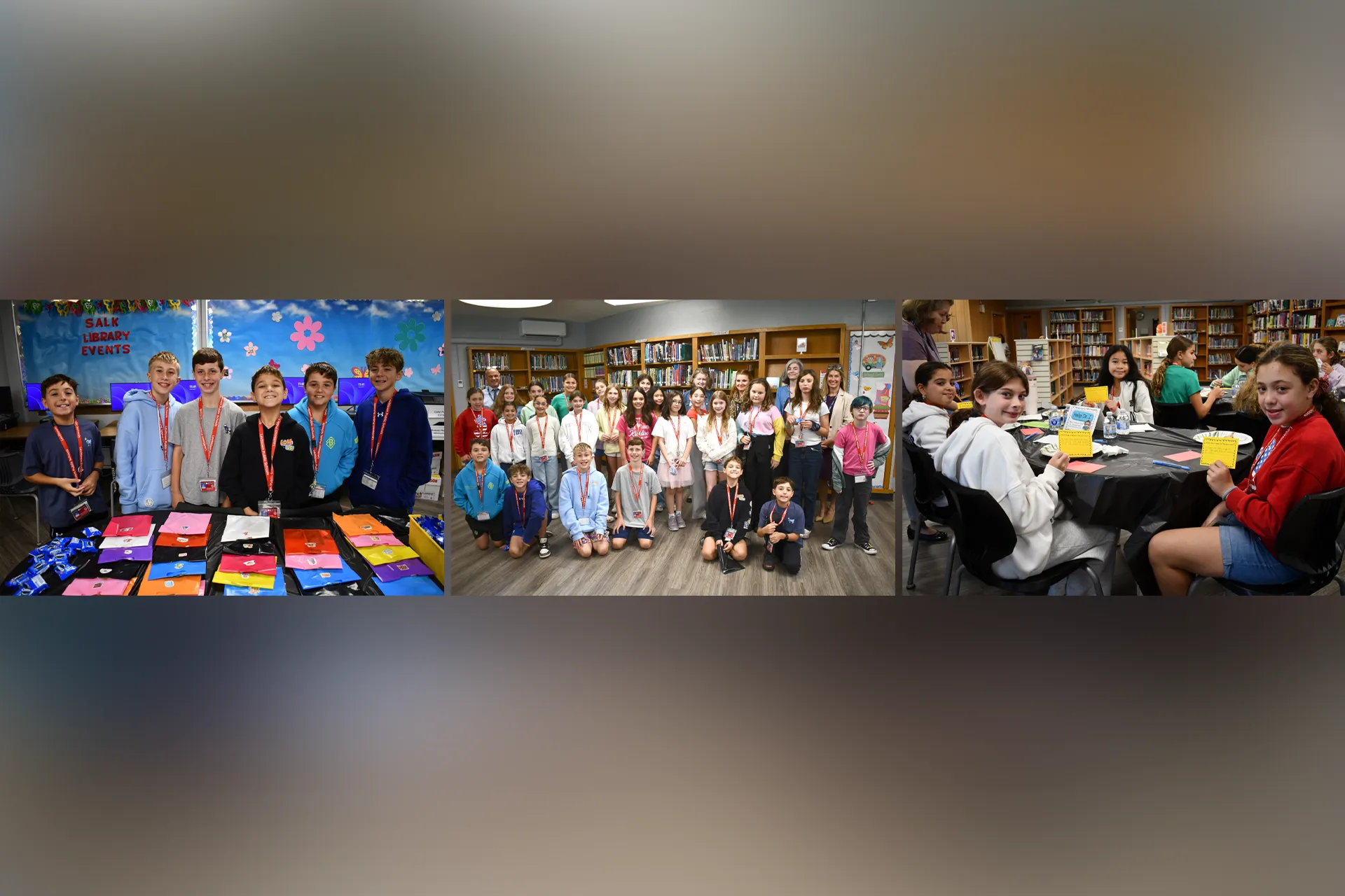 Salk sixth graders were celebrated for their summer reading achievements during a special #BookLove lunch hosted by Deputy Superintendent Dr. Z.