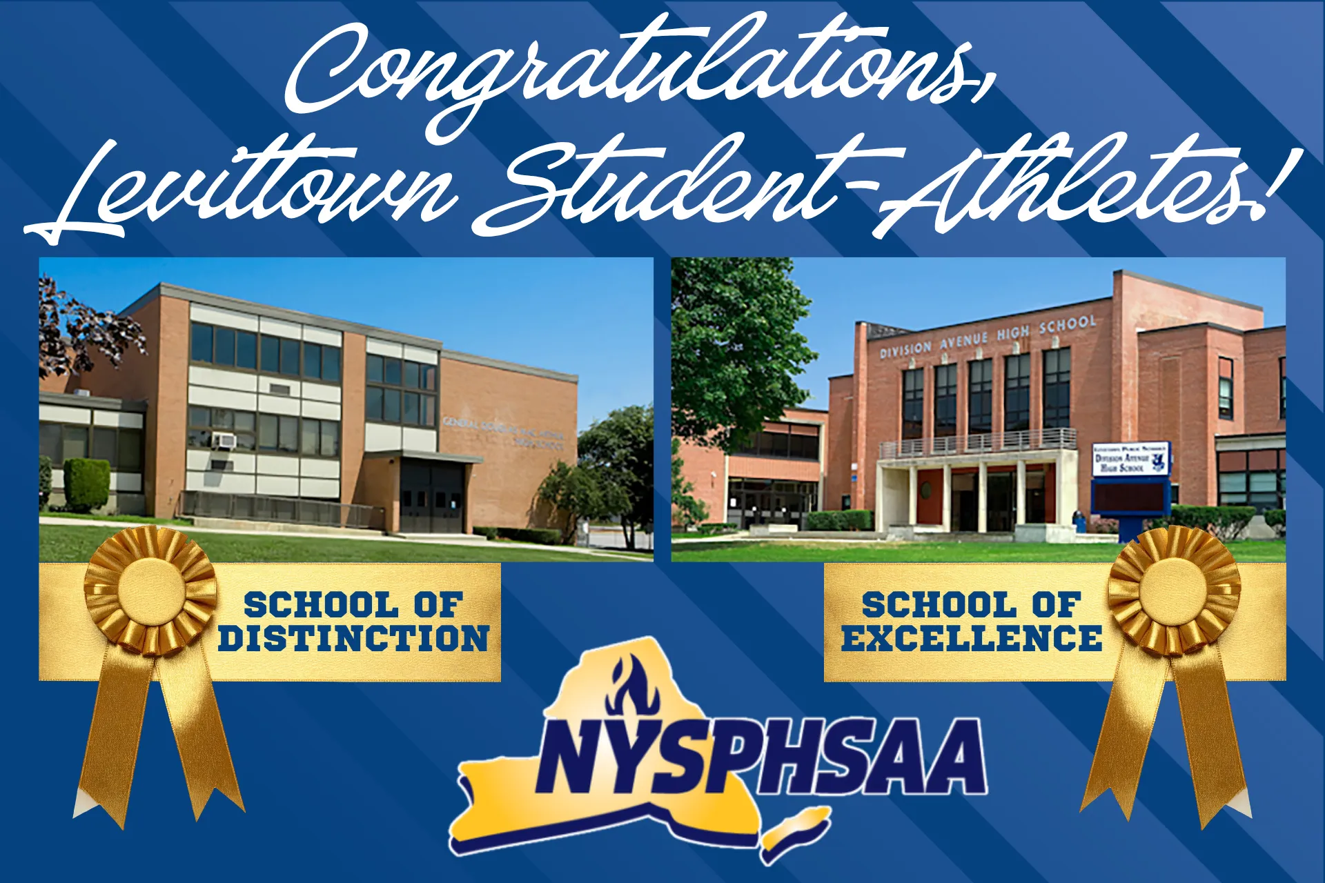Levittown High Schools Earn NYSPHSAA Scholar-Athlete Honors
